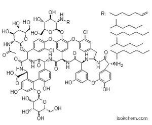 Molecular Structure of 61036-62-2 (Teicoplanin)